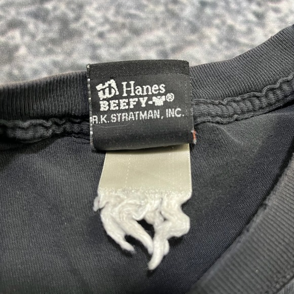 Harley Davidson T Shirt Mens XL Black Faded Vintage Y2K Double Sided Graphic - Picture 7 of 11